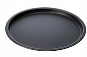 Blacha do pieczenia CZARNA okrągła do pizzy 31cm