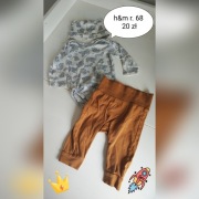 Komplet hm 68 body spodnie czapka