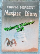 Mesjasz Diuny Frank Herbert Wielkie serie SF wydanie klubowe klubówka 1970