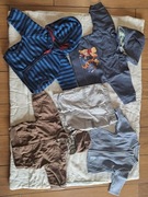 Ubranka, bluzy, sweterki, spodnie dla maluszka roz 62 i wyżej