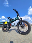 eBike FAT 1500W PEAK PREMIUM  do 50 km/h OFF-ROAD  15Ah + różne akcesoria.