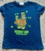 Koszulka chłopięca 122 krótki rękaw pies Scooby-Doo