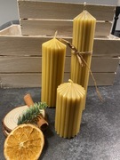 Świece z wosku pszczelego 