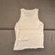 KLASYCZNY PODKOSZULEK MĘSKI rozm M | BIAŁY TANK TOP | MINIMAL