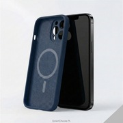 Etui MagSafe Navy Blue Silicone Case SmartChoice IPhone X