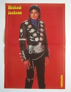 Michael Jackson / Varius Manx  (plakat A3 z czasopisma Popcorn)