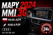 Audi MMI 3G High Plus | Mapy 2024 | Polski Język | Firmware