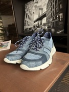 BAGATTO 2802 BLU sneakersy skórzane Made in Italy r. 40,5