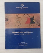 katalog aukcyjny Impressionists and Modern Paintings, Drawings & Sculpture