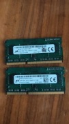 Pamięć RAM PC3L SODIMM laptop 2x4GB