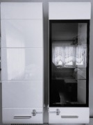 Witryny szafki wiszące pokój salon z Agata Meble