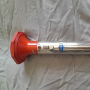 Stara niemiecka latarka Daimon Focus