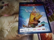 film nowy folia Vaiana: Skarb oceanu Blu-ray 3d plus Blu-ray 2d po polsku