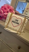 Nowa, biała torebka damska Moschino