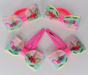 Zestaw do włosów komplet spinki spineczki frotki gumki unicorn jednorożec