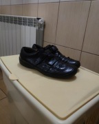 Eleganckie skórzane 37 buty obuwie damskie dla kobiet company monki loafers