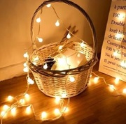 Lampki kuleczki led 1.5 m (kolory)