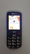 Telefon MAXCOM Comfort MM720BB Sprawny, PUDEŁKO, Ładowarka, Bez SIMLOCKA