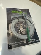 Klucz do odpowietrzania hamulców 11mm nasadowy grzechotka z wężykiem