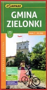 GMINA ZIELONKI mapa turystyczna 1:20 000 COMPASS