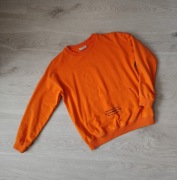 Bluza pomarańczowa kieszenie 140 - 146 chłopięca dla chłopca