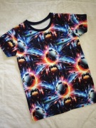 Koszulka piłka, piłka nożna, konsola, t-shirt chłopięcy, rozmiar 134