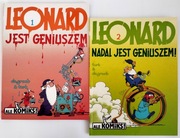 komiks LEONARD JEST GENIUSZEM część 1 i 2