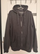 Bluza męska IDENTIC XL szara na zamek kaptur  bardzo dobry stan