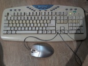 pc klawiatura mint kb 2125 myszka PS/2