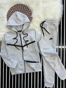 Stylowy komplet dziecięcy NIKE–bluza z kapturem, spodnie dresowe 128cm
