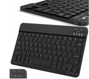 KLAWIATURA BEZPRZEWODOWA Bluetooth Uniwersalna Cicha Wbudowany Akumulator