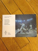 Folder Polskiej drużyny olimpijskiej XXI Olimpiada Montreal 1976