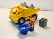 Lego DUPLO Ciężarówka + 2 robotników - Unikalne Auto