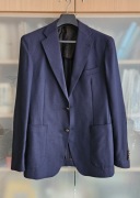 Granatowa letnia marynarka klubowa Tagliatore 100% wełna rozm. 48-50