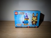 LEGO 40559 BrickHeadz - Struś Pędziwiatr i Wiluś E. Kojot