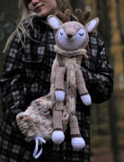 Wielki Jeleń na Szydełku | HandMade | Prezent