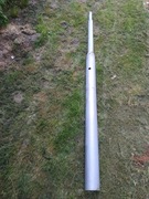 maszt rura słup stalowy ocynkowany 114/75/50 faktura