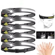 Latarka czołowa z czujnikiem LED