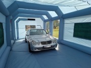 Namiot lakierniczy dmuchany 8.5m x 4.8m x 3.3m + dwie dmuchawy