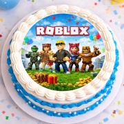 Opłatek na tort Roblox 