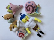 SpongeBob Skalmar z filmu na suchym lądzie 2xGacuś Patryk zestaw duże