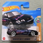 Hot Wheels Nissan Skyline GT-R BCNR33 HKS Niebieski