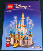 Lego instrukcja do LEGO DISNEY 10780, 40478, 43194, 43249,