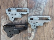 Szkielety gearboxa V2 ASG - 4 sztuki specna i we