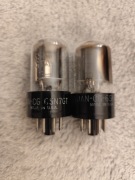 Para lamp GE -Jan-CG 6sn7gta - doskonały stan , Audio Note , Kondo , Cary 