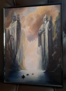 Plakat w ramce 30x40 Władca Pierścieni – Filary Królów