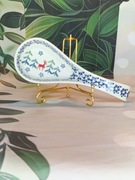 Podstawka ceramiczna Bolesławiec pod łyżkę ceramika Bolesławiec