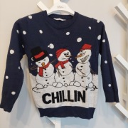 Sweter świąteczny r. 128