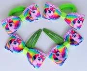 Zestaw do włosów komplet spinki spineczki frotki gumki unicorn jednorożec