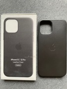 Etui Apple iPhone 12/12 Pro MagSafe Skóra Czarne